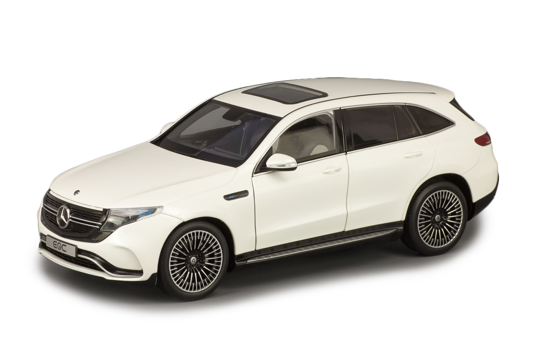 1:18 (Уценка!) Mercedes-Benz EQC 400 4MATIC (N293) белый - B66963756-Z1