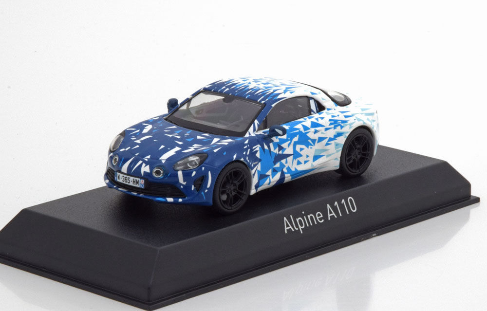 1:43 RENAULT Alpine A110 Test Version 2017 White/Blue - 517863