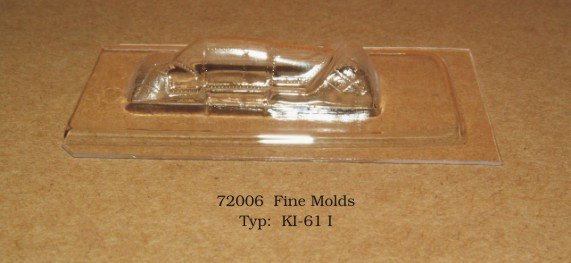 1:72 Фонарь для самолета KI-61 I - 72006