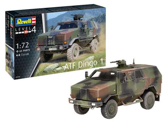 1:72 Сборная модель ATF Dingo 1, Level 4 - 03345