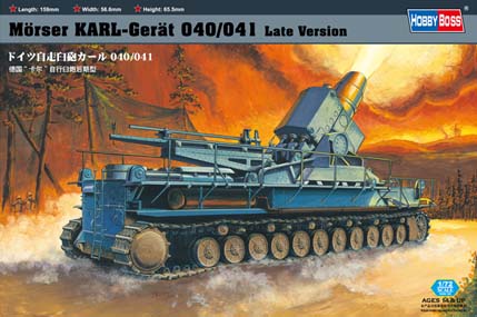 1:72 Сборная модель Пушка Morser KARL-Gerat 040/041 Late Version - 82905