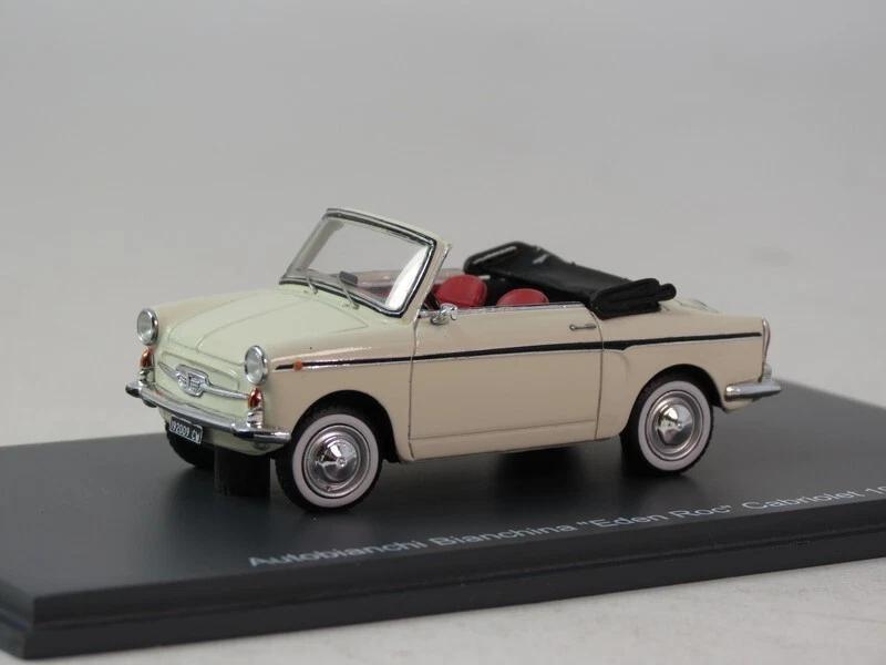 1:43 AUTOBIANCHI Bianchina Cabriolet Open (1962), White - 450933700