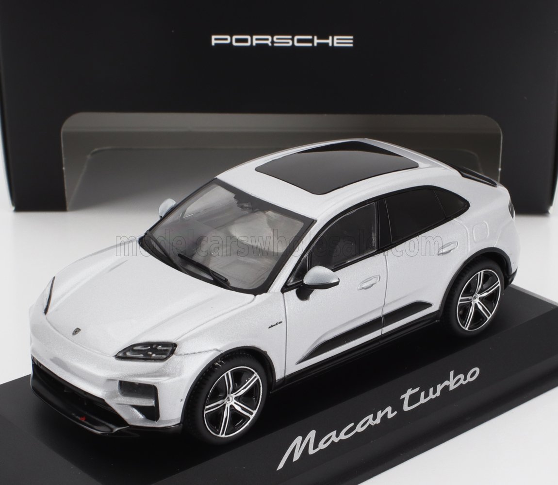 1:43 PORSCHE Macan Turbo (h2) (2024), Ice Grey - WAP0200700RMAT