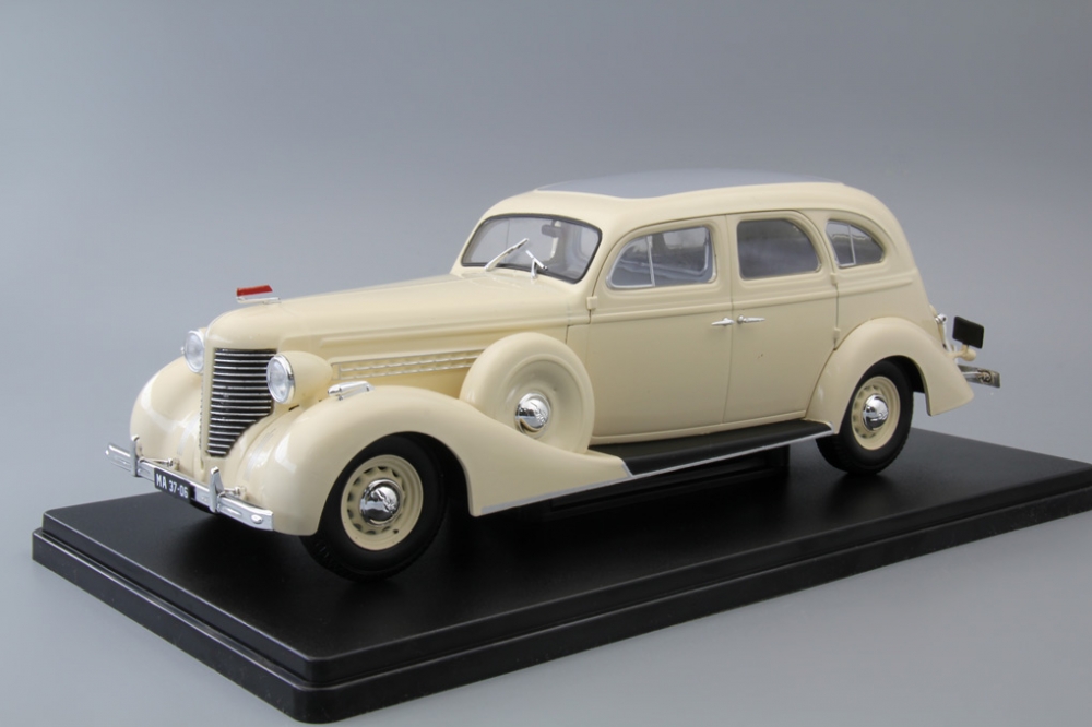 1:24 ЗИS-101, Легендарные Советские Автомобили 23, бежевый - LSA023
