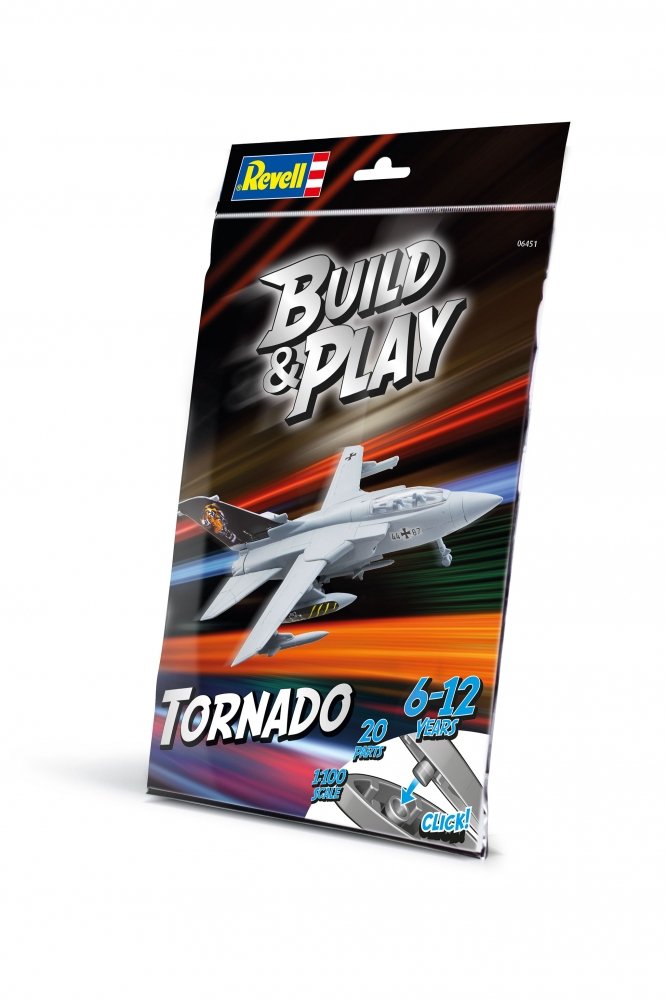 1:100 Сборная модель Боевой реактивный самолёт Tornado IDS - 06451