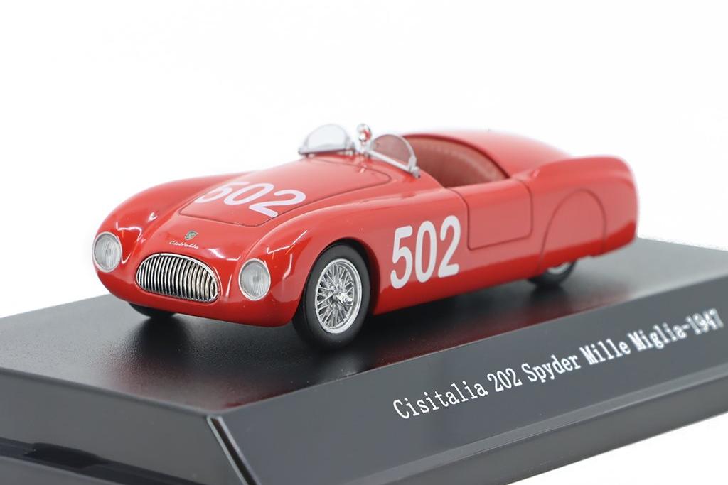 1:43 CISITALIA 202 Spyder №502 Mille Miglia (1947), red - 518239