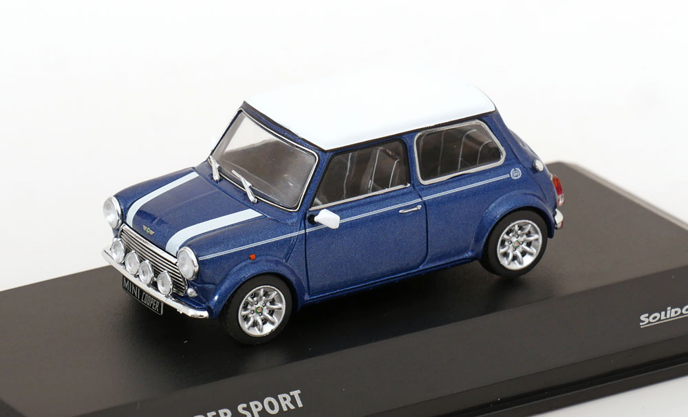 1:43 MINI Cooper S Sport (1994), blue metallic/white - S4316602