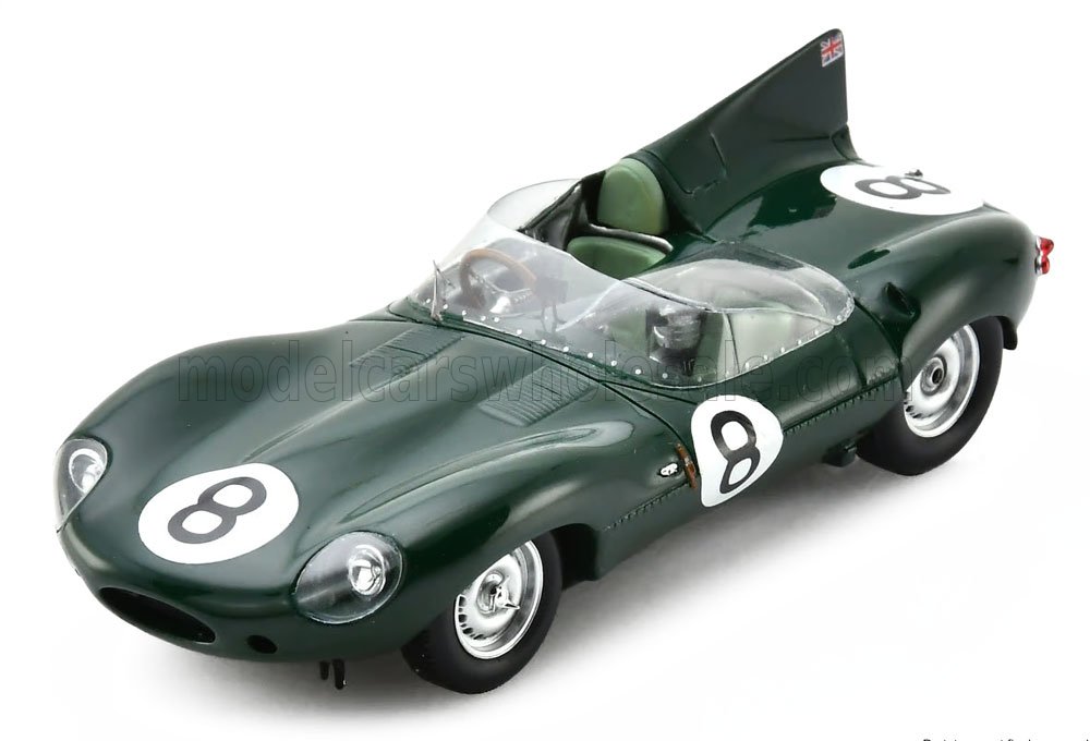 1:43 JAGUAR D-TYPE 3.0L S6 №8 24h Le Mans (1958) Duncan Hamilton - Ivor Bueb - S2935