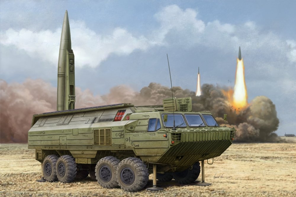 1:35 Сборная модель Мобильный ракетный комплекс SS-23 Spider Tactical Ballistic Missile - 85505