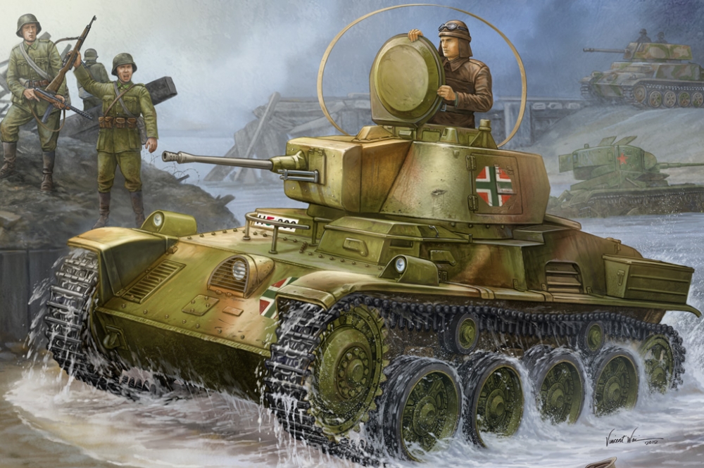 1:35 Сборная модель Легкий танк Hungarian Light Tank 38M Toldi I (A20) - 82477