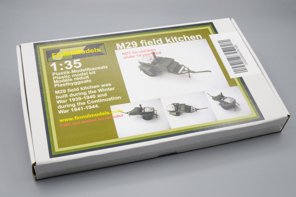 1:35 Сборная модель Прицеп кухня M29 Soppatykki - 376165
