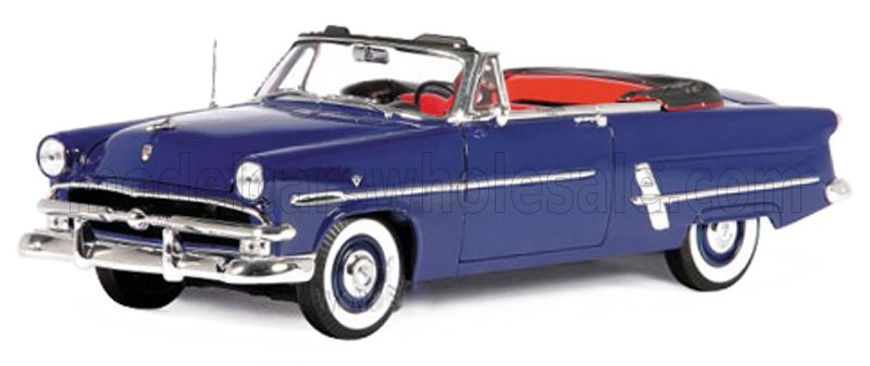 1:18 FORD Crestline Sunliner Cabriolet Soft-Top Open (1953), blue - 12525C-BU