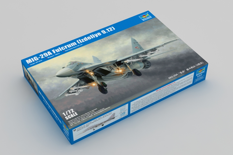 1:72 Сборная модель Советский истребитель МиГ-29А - 01674