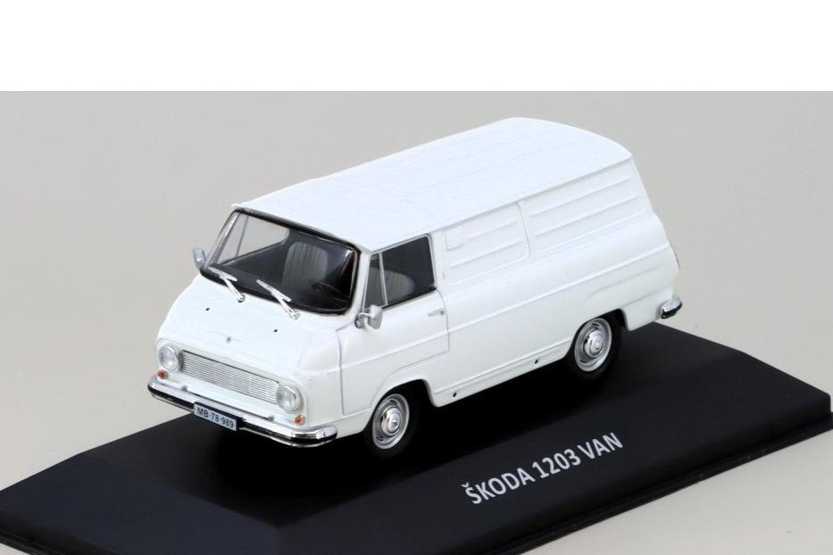 1:43 SKODA 1203 Van (1985), white - DESK014