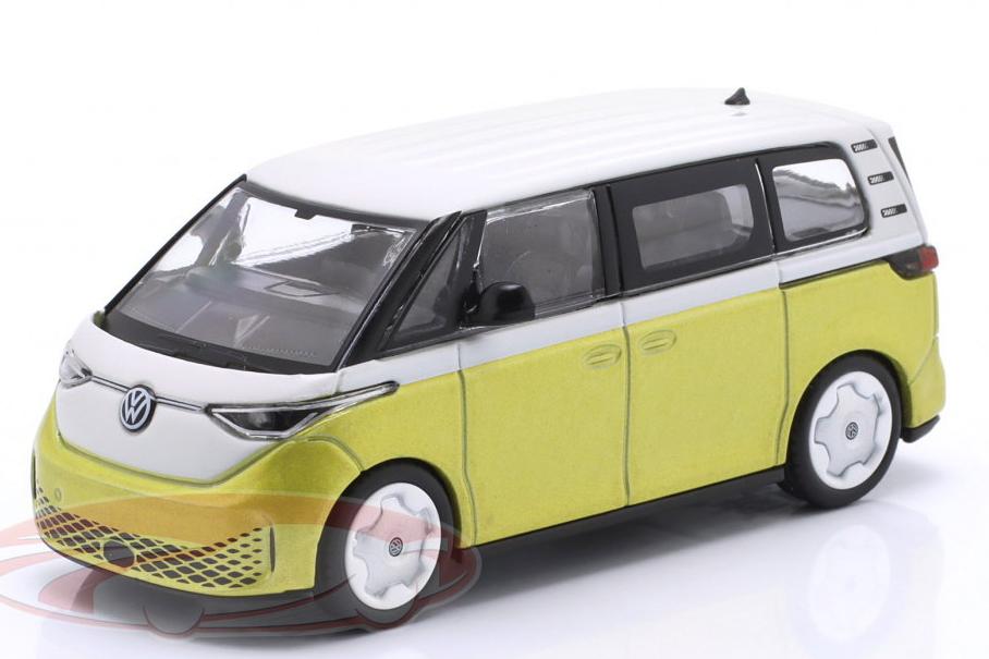 1:64 VOLKSWAGEN ID.Buzz (2023), candy white / pomelo yellow - MGT01110-L