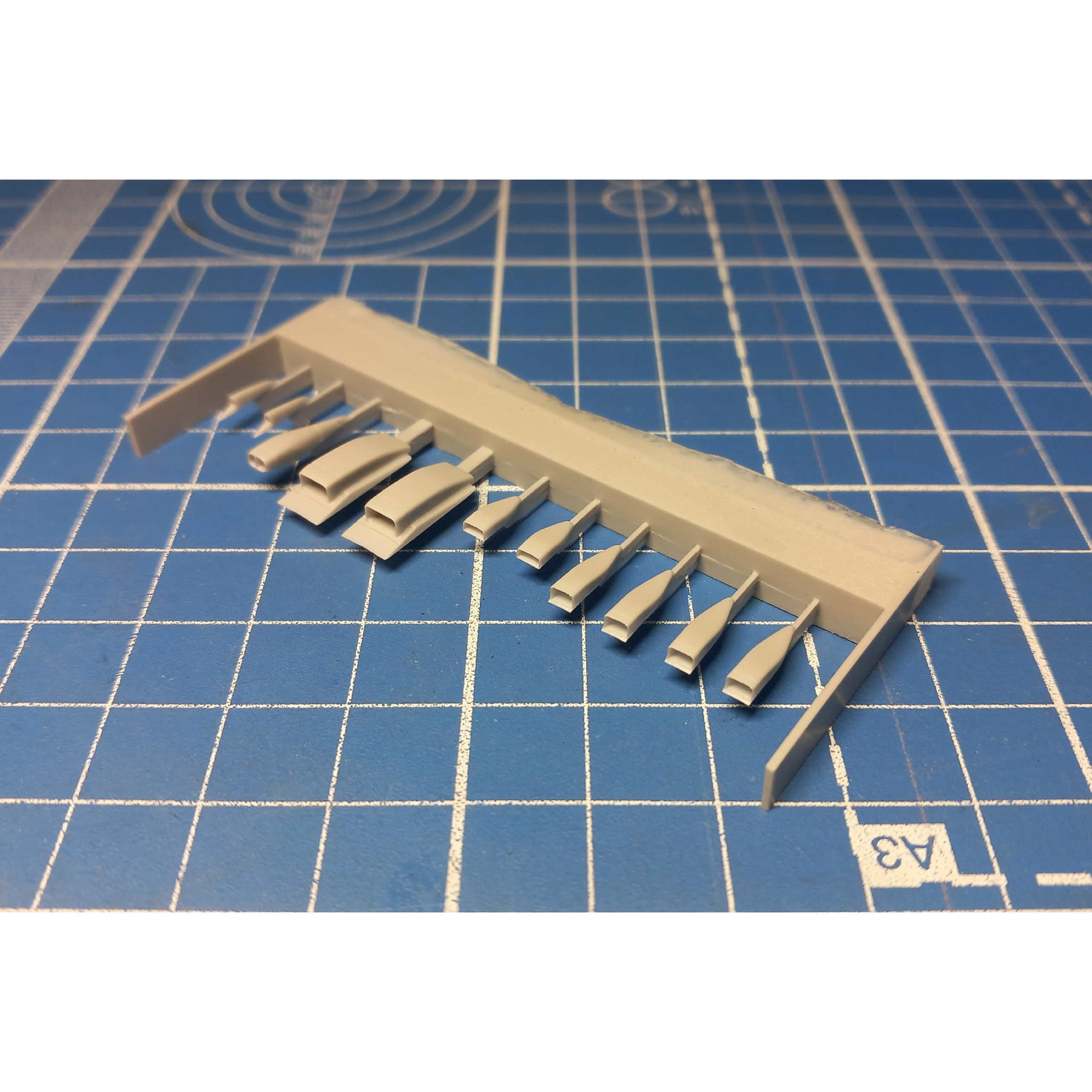 1:48 Набор воздухозаборников самолёта Суххой-9 - amg 48017-2