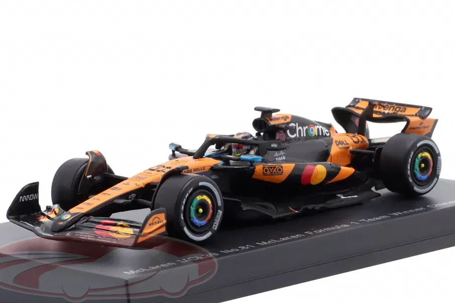 1:64 McLAREN MCL39 №81 Winner China GP (Shanghai) Formula 1 Oscar Piastri (2025) - Y428