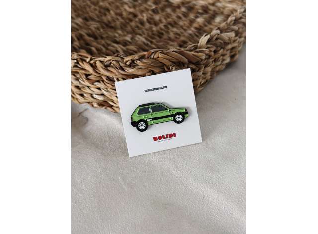 1:0 Значок Pin Fiat Panda 4x4, mint green - ENPN005