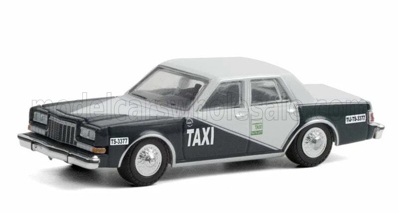 1:64 DODGE Diplomat Tijuana Mexico Taxi (1984), 2 Tone Grey - 30200