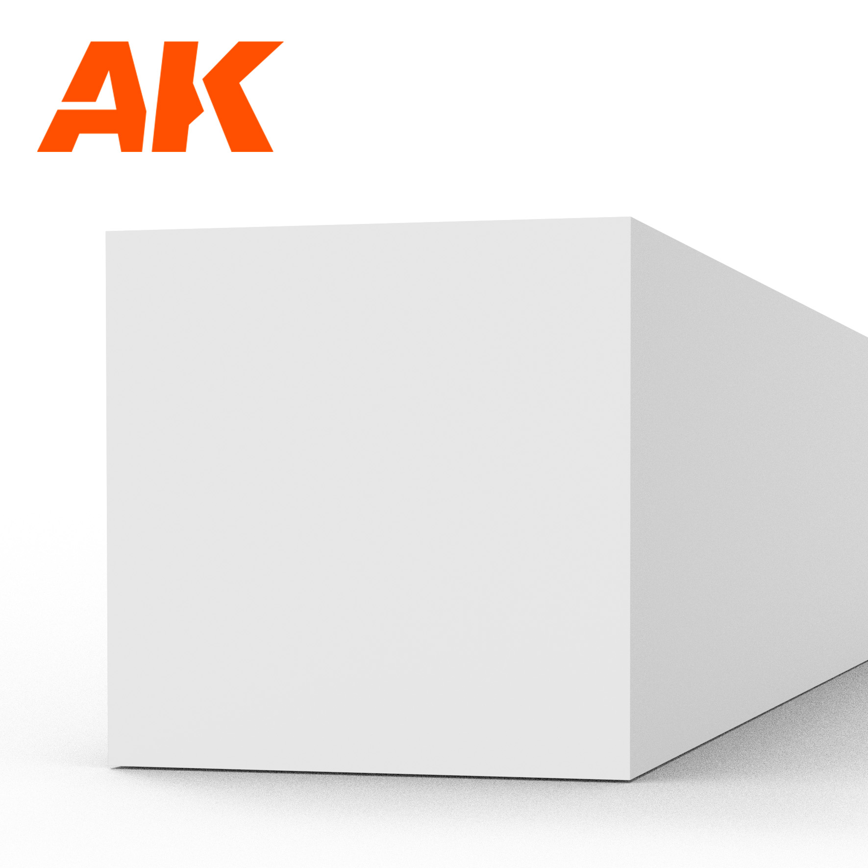 Strips 5.00 x 5.00 x 350mm - STYRENE STRIP - AK6535