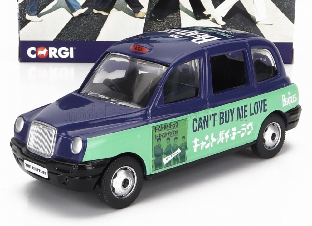 1:36 AUSTIN London Taxi Lti Tx4 (2007) - The Beatles - Can't Buy Me Love, Blue Green - CC85935