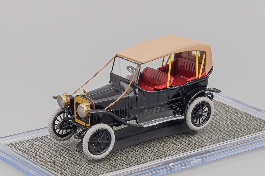 1:43 РУССО-БАЛТ тип К12-20 'Торпедо' (1910-1914), черный - K001