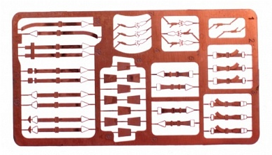 Фототравление Истребители Люфтваффе.Привязные ремни - МF48001