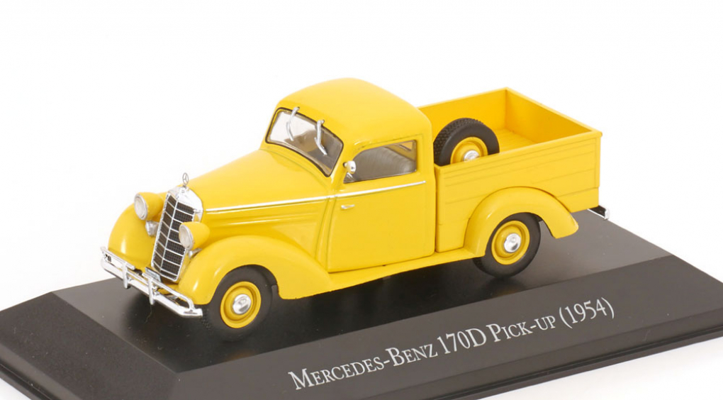 1:43 MERCEDES-BENZ 170d Pick-up (1954), Yellow - ARG086