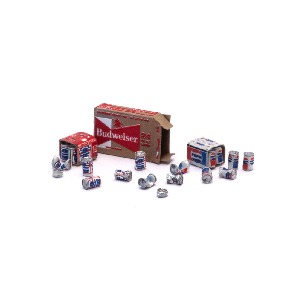 1:35 Budweiser + Pepsi банки 0,35ml 1960-1970, размер М - S-261