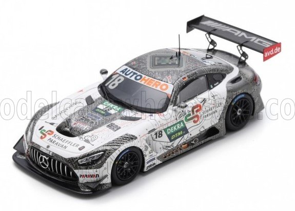 1:43 MERCEDES-BENZ Amg Gt3 Evo Team Mucke Motorsport №18 Dtm Season (2022) Maximilian Buhk, White Grey - SG877