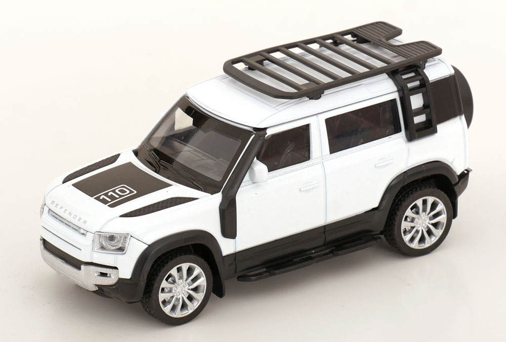 1:43 LAND ROVER Defender 110, white/black - QXT2503123W