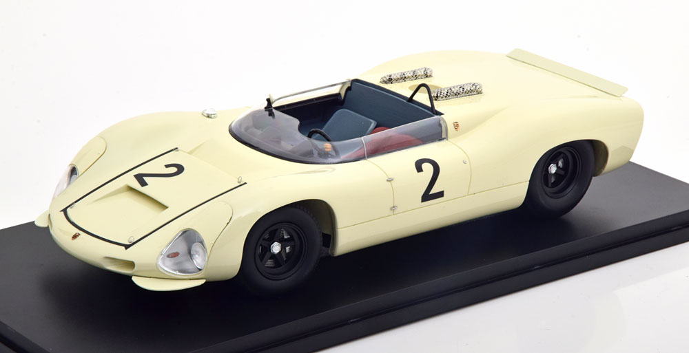 1:18 PORSCHE 910-8 Bergspyder Winner Alpen Bergpreis Rossfeld, Stommelen (1967) - MXL1607-011