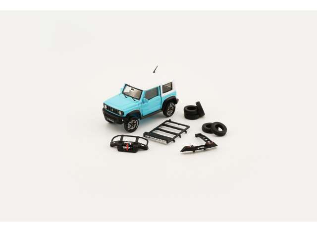1:64 SUZUKI Jimny JB74, blue 2019 - Sinopec-BM001