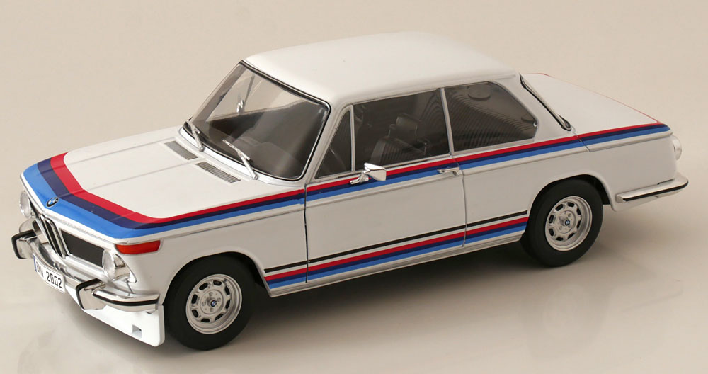 1:18 BMW 2002 tii (1971), white - S1808602