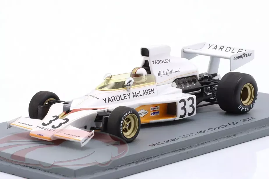 1:43 McLAREN M23 #33 4th Dutch GP Formula 1 Mike Hailwood (1974) - S5738