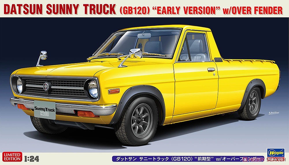 1:24 Сборная модель DATSUN Sunny Pick-up (b120) Early Version 1975 - 20641