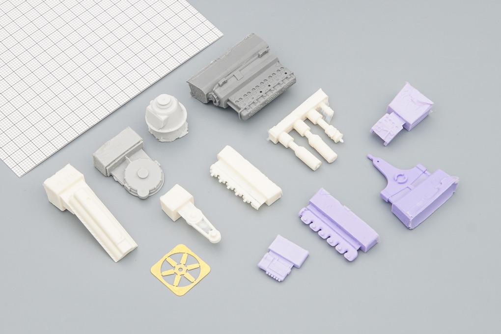 1:43 Сборная модель Двигатель 2Д6 - UMI015