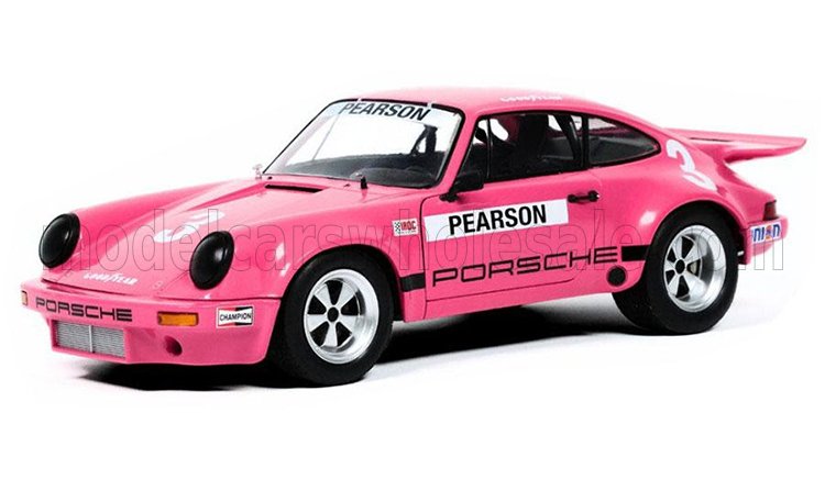 1:18 PORSCHE 911 IROC #3 Pearson IROC Daytona (1974), pink - S1810706