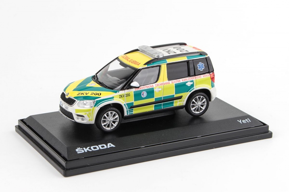 1:43 SKODA Yeti FL (2013) - EMS Of Karlovy Vary Region 200 - 031XO