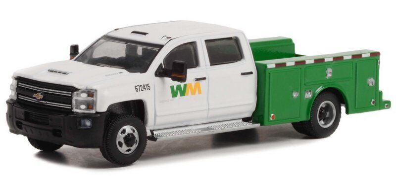 1:64 CHEVROLET Silverado 3500 Dually Service Bed 'Waste Management' (2018 ) - 46100C