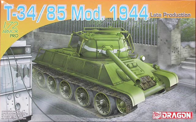 1:72 Сборная модель Танк T34/85 Mod.1944 Late Production - 7270-X1