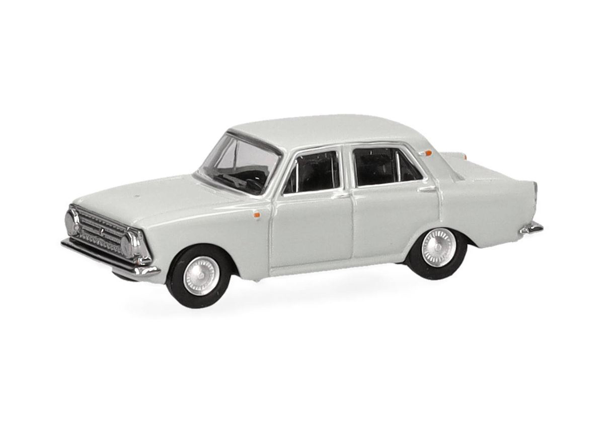 1:120 МОСКВИЧ 408 (1964), серо-голубой - 66877
