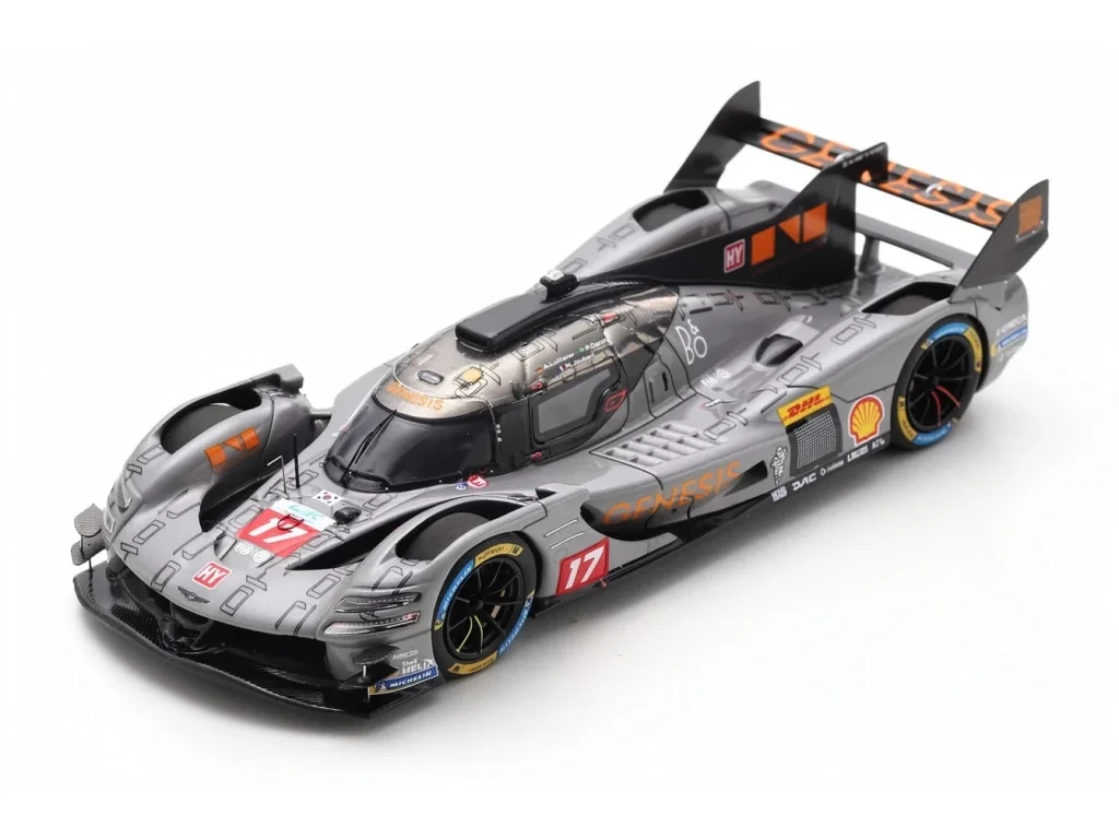 1:43 GENESIS - GMR-001 G8MR 3.2L V8 TURBO Team Genesis Magma Racing №17 Wec Season 2026 Pipo Derani - Mathys Jaubert - Andre' Lotterer - SP838