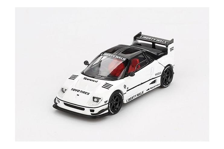 1:64 MAZDA AZ-1 Liberty Walk LB40, white/black - MGT00953-R