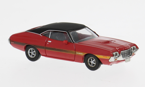 1:87 FORD Gran Torino Sport (1969), red / black - 18326