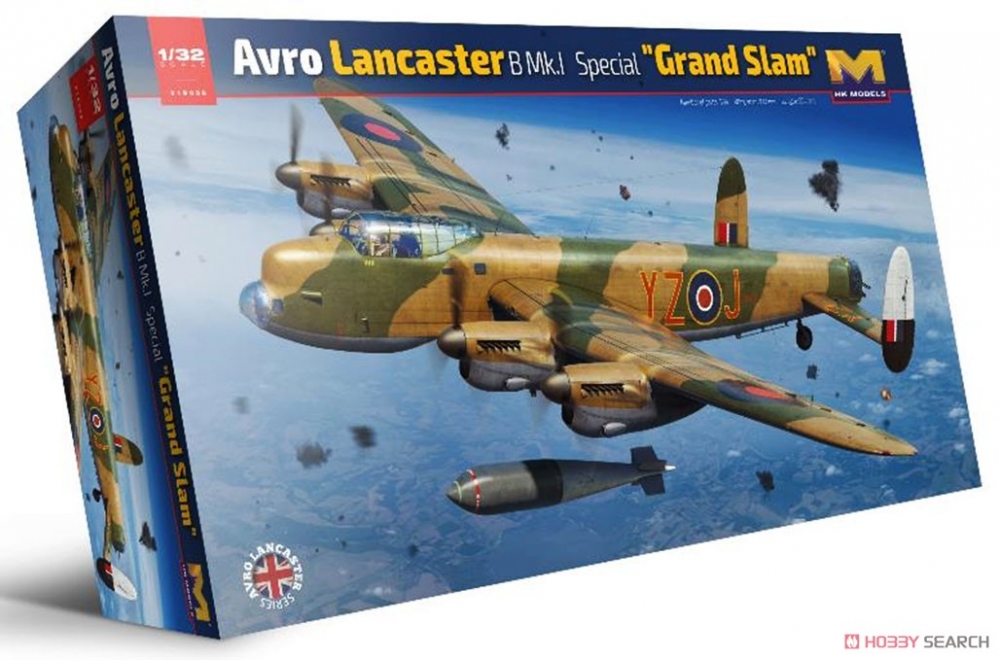 1:32 Сборная модель Avro Lancaster B Mk.I Special 'Grand Slam' - 01E038