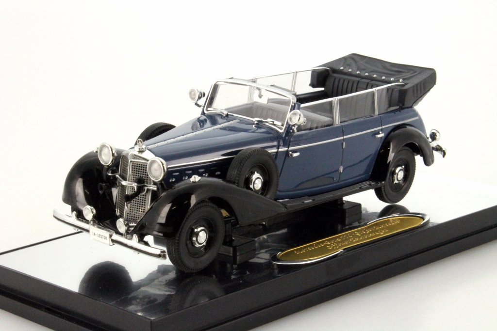 1:43 MERCEDES-BENZ 770 K Cabriolet (1938), blue - PM-43700-2