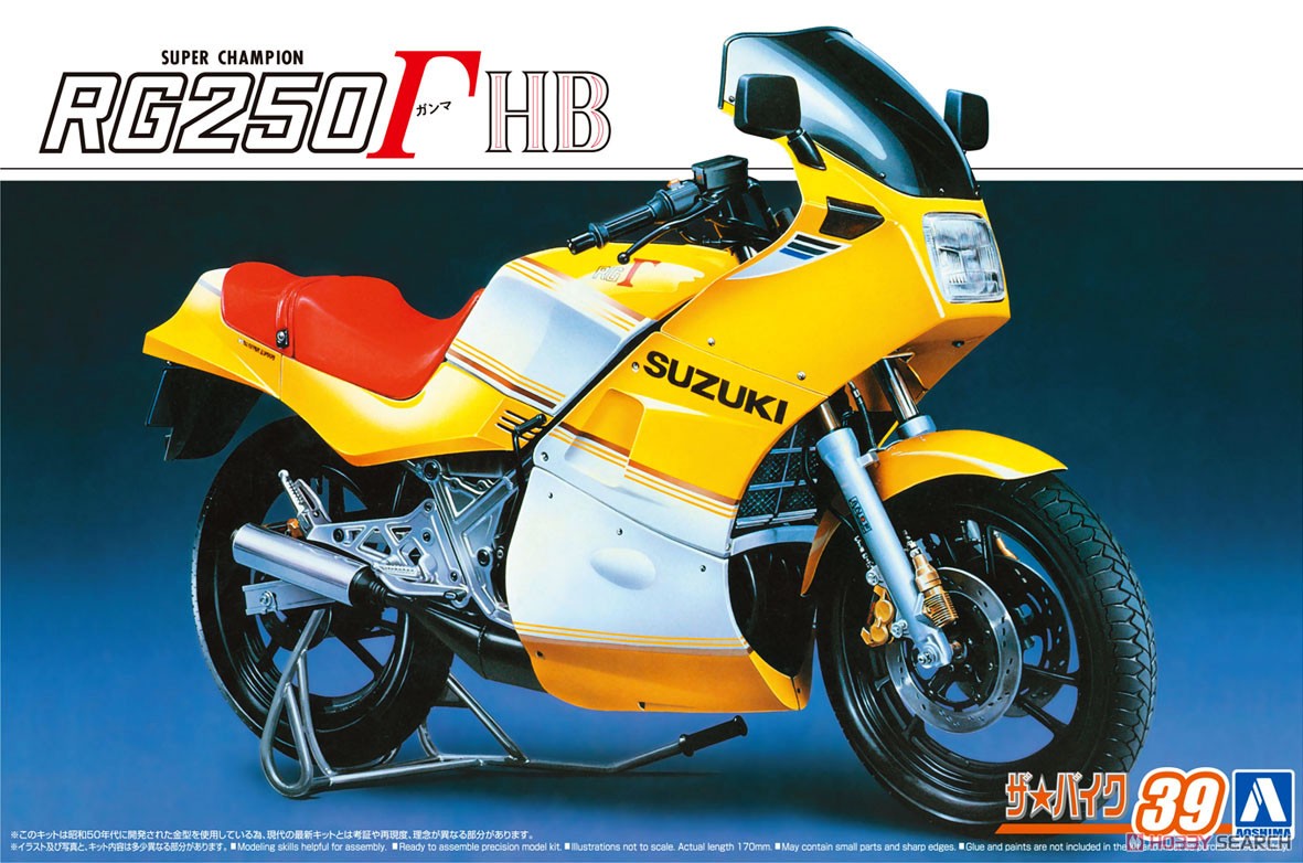 1:12 Сборная модель Suzuki GJ21A RG250 HB - 06231