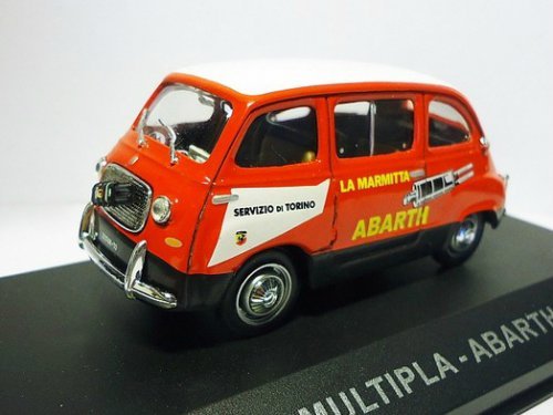1:43 FIAT 750 Multipla Abarth (1960), red / white - AF005