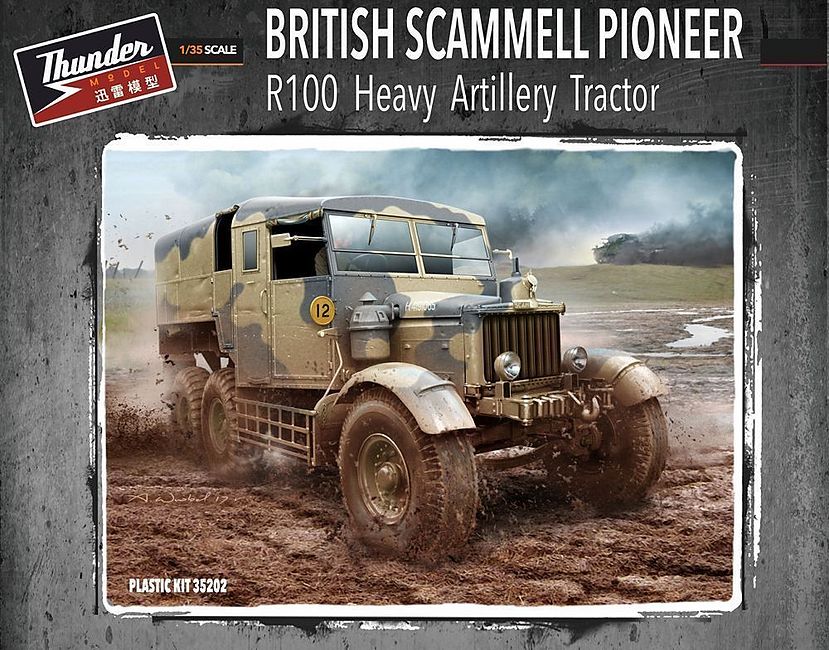 1:35 Сборная модель Британский тягач Scammel Pioneer R100 - TM35202